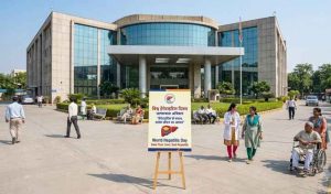 विश्व हेपेटाइटिस दिवस: ILBS की पहल, बच्चों और मरीजों ने लिया लिवर सुरक्षा का संकल्प