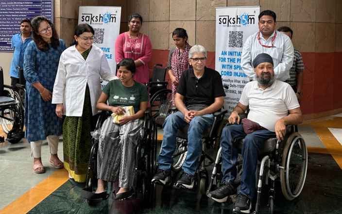 RML दिल्ली में स्पाइनल इंजरी मरीजों को नई उम्मीद: व्हीलचेयर के साथ मिला खास प्रशिक्षण