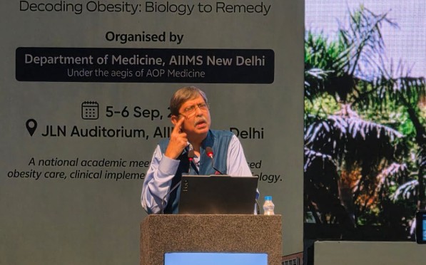 एम्स समिट : मोटापे का नया खतरा. कम वजन वाले भी पेट की चर्बी को नजरअंदाज ना करें  
